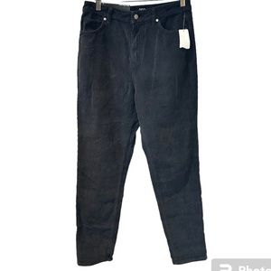 BDG Urban Outfitters Grey Corduroy‎ Mom High-Rise Pants Size 28 NWT